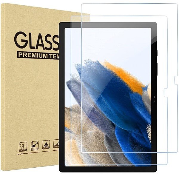 (2 Pack) Samsung Galaxy Tab A8 10.5 inch (2021) SM-X200 X205 Tempered Glass LCD Screen Protector Film Guard (2 Pack) Samsung Galaxy Tab A8 10.5 inch (2021) SM-X200 X205 Tempered Glass LCD Screen Protector Film Guard